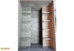 Poulailler 10 Poules En Composite Polymab Recyclé – 150 X 110 X 118 Cm 6 Poulailler 10 Poules En Composite Polymab Recyclé – 150 X 110 X 118 Cm -Promos Jardin Garage Magasin 20200107 091629