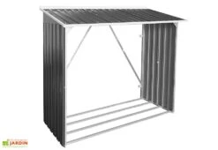 Abri Bûches En Métal Duramax 172 X 64 X 160 Cm