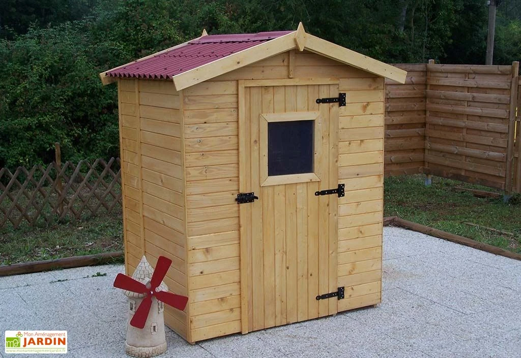 Abri De Jardin Bois Eden (1,6x1,2) 16mm+Plancher 2 Abri De Jardin Bois Eden (1,6x1,2) 16mm+Plancher – Image 2
