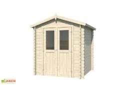 Abri De Jardin En Bois D’épicéa FSC – 180 X 180 X 214 Cm 6 Abri De Jardin En Bois D’épicéa FSC – 180 X 180 X 214 Cm -Promos Jardin Garage Magasin abri de jardin bois epicea