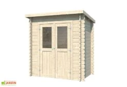 Abri De Jardin En Bois D’épicéa FSC – 230 X 120 X 204 Cm 6 Abri De Jardin En Bois D’épicéa FSC – 230 X 120 X 204 Cm -Promos Jardin Garage Magasin abri de jardin en madriers de bois
