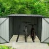 Abri De Jardin En Acier Galvanisé Pour Vélos – 2,86 M²