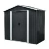 Abri De Jardin En Acier Galvanisé 2,5 M² (Pls Coloris)
