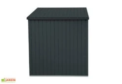 Abri De Jardin En Acier Galvanisé Duramax Modern 4 M² Gris Anthracite -Promos Jardin Garage Magasin abri jardin acier galvanise duramax modern 6x5 anthracite 3