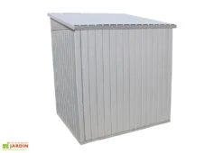 Abri De Jardin En Acier Galvanisé Duramax Modern 4 M² Gris Silver -Promos Jardin Garage Magasin abri jardin acier galvanise duramax modern 6x5 gris