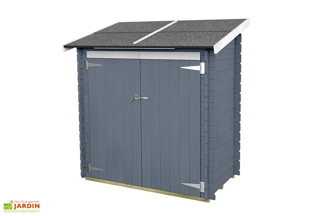 Abri De Jardin En Bois De Pin Traité Ambrogio – 155 X 85 X 165 Cm 1 Abri De Jardin En Bois De Pin Traité Ambrogio – 155 X 85 X 165 Cm