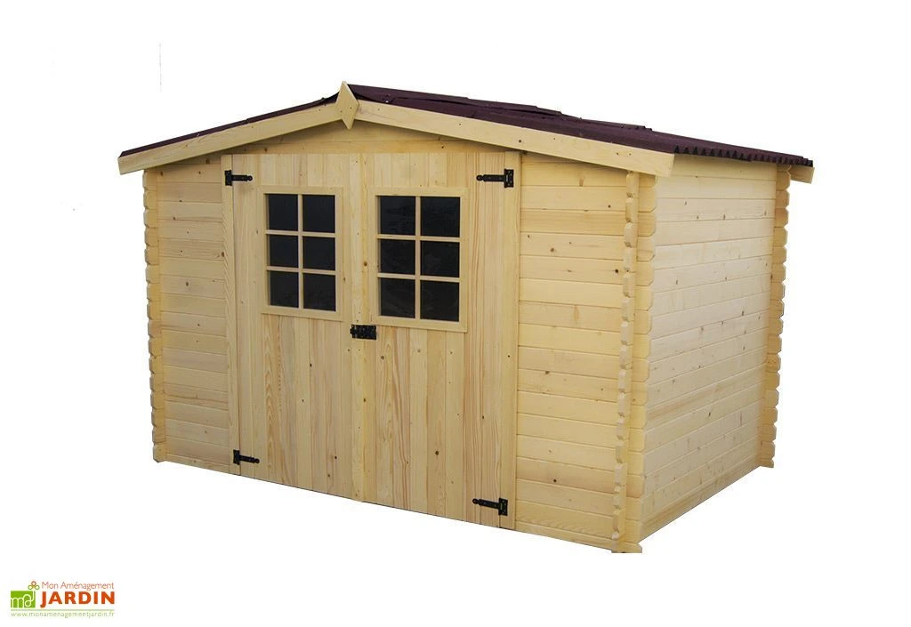 Abri De Jardin Bois 20 Mm (188x310x197cm) 2 Abri De Jardin Bois 20 Mm (188x310x197cm) – Image 2