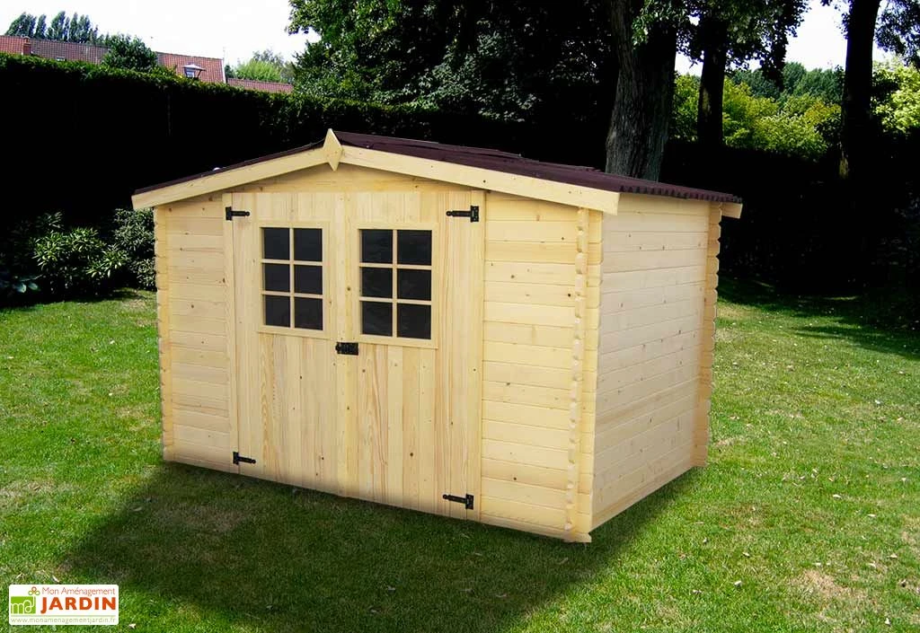 Abri De Jardin Bois 20 Mm (188x310x197cm) 1 Abri De Jardin Bois 20 Mm (188x310x197cm)