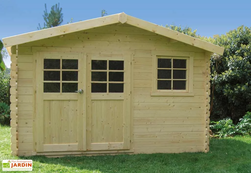 Solid Abri De Jardin Bois Chimay 28 Mm (358x298) Traité En Option 2 Solid Abri De Jardin Bois Chimay 28 Mm (358x298) Traité En Option – Image 2