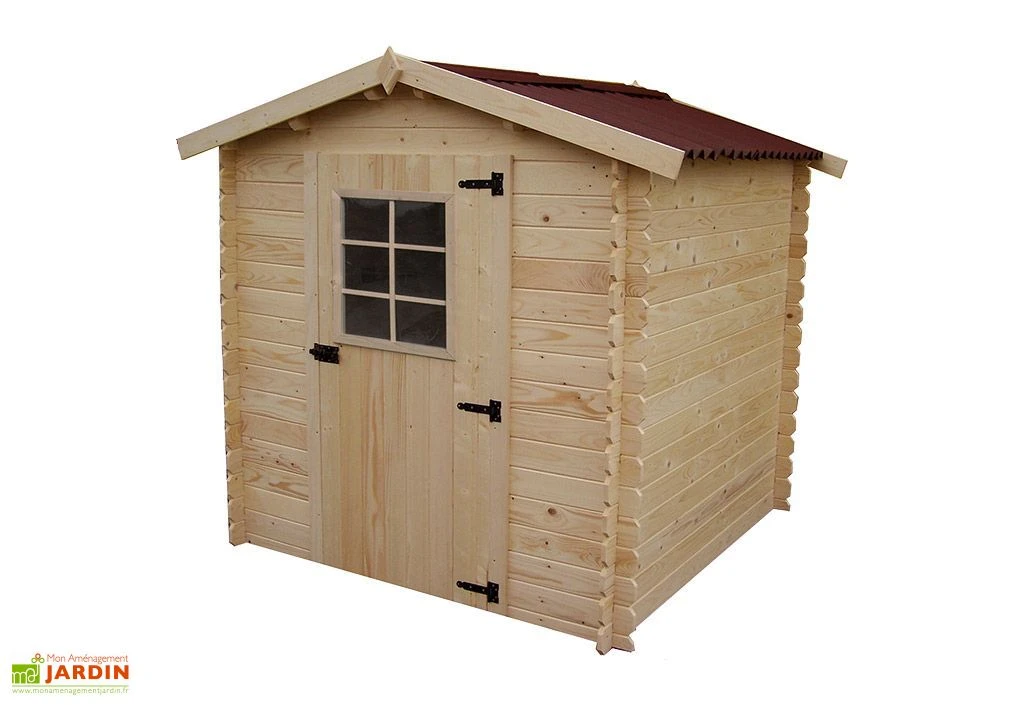 Abri De Jardin Bois 28 Mm (204x210x197cm) 2 Abri De Jardin Bois 28 Mm (204x210x197cm) – Image 2