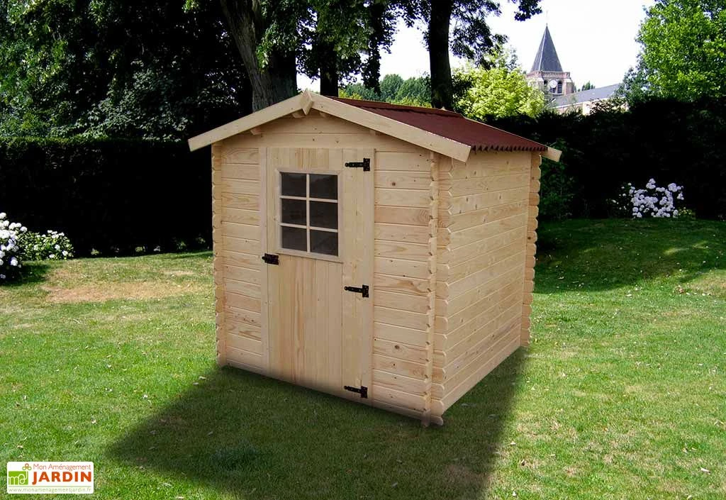 Abri De Jardin Bois 28 Mm (204x210x197cm) 1 Abri De Jardin Bois 28 Mm (204x210x197cm)