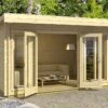 Abri De Jardin Bois D’épicéa Brut Dorset 9 M²