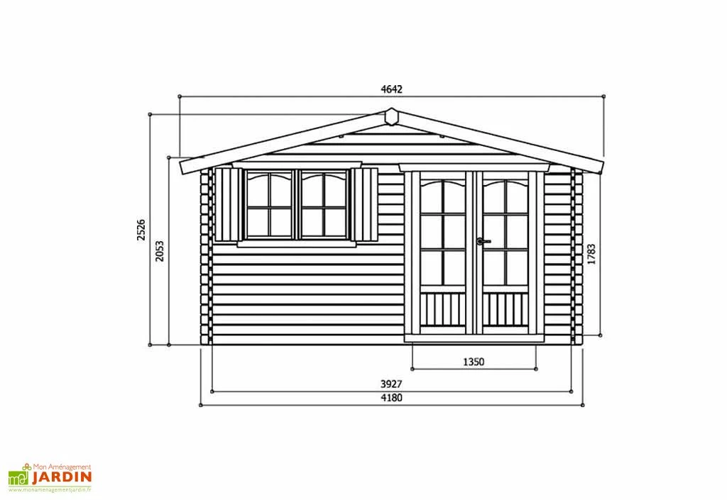 Solid Abri De Jardin Bois Rignitz 40 Mm (418x388) 2 Solid Abri De Jardin Bois Rignitz 40 Mm (418x388) – Image 2