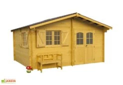 Abri De Jardin Bois 42 Mm (444x515x260cm) -Promos Jardin Garage Magasin abri jardin bois 42mm 444x515x260 2