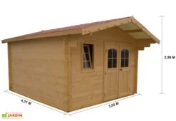 Abri De Jardin En Bois D’Épicéa Brut 15 M² 5 Abri De Jardin En Bois D’Épicéa Brut 15 M² -Promos Jardin Garage Magasin abri jardin bois epicea brut 15 m 1