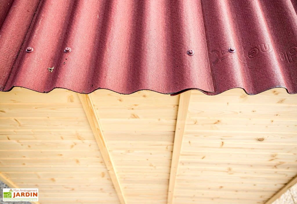 Abri De Jardin En Bois D’Épicéa Brut 6,6 M² 6 Abri De Jardin En Bois D’Épicéa Brut 6,6 M² – Image 6