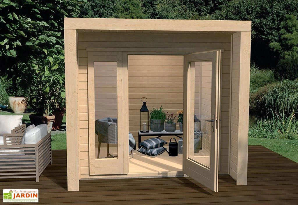 Abri De Jardin En Bois D’Épicéa Design 263 Weka-Line T1 - 5,6 M² 2 Abri De Jardin En Bois D’Épicéa Design 263 Weka-Line T1 - 5,6 M² – Image 2