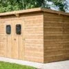 Abri De Jardin En Bois D’épicéa Traité Theora – 4,97 M²