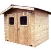 Abri De Jardin En Bois D’épicéa Traité Thermabri – 5,05 M²