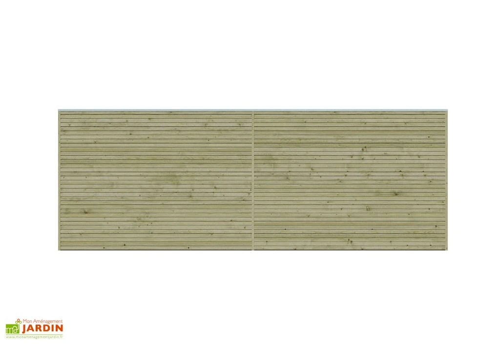 Abri De Jardin En Bois D’épicéa Traité + Extension Qube 12 M² 4 Abri De Jardin En Bois D’épicéa Traité + Extension Qube 12 M² – Image 4