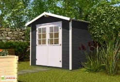 Abri De Jardin En Bois D’Épicéa WekaLine 6,1 M² (3 Coloris) -Promos Jardin Garage Magasin abri jardin bois epicea wekaline 6 1 m 3 coloris 5