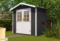Abri De Jardin En Bois D’Épicéa WekaLine 7 M² (3 Coloris) -Promos Jardin Garage Magasin abri jardin bois epicea wekaline 7 m 3 coloris 1