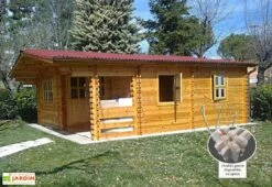 Promos Jardin Garage Magasin 28 Abri De Jardin Bois Fay (600x600x258)