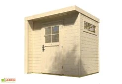 Abri De Jardin En Bois Riva 4,3 M² (2 Coloris) -Promos Jardin Garage Magasin abri jardin bois riva 4 3 m 2 coloris 1