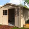 Abri De Jardin En Bois De Sapin Brut Flovene 10,6 M²