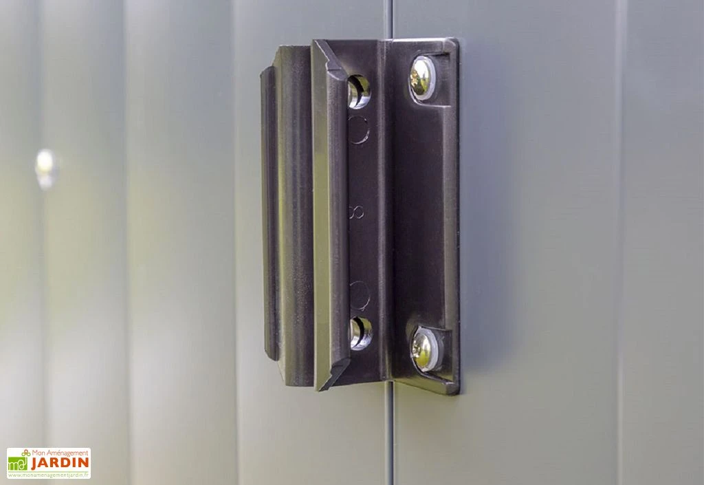 Abri De Jardin En Métal Gris Spacemaker Acier Galvanisé – 3 M² 6 Abri De Jardin En Métal Gris Spacemaker Acier Galvanisé – 3 M² – Image 6