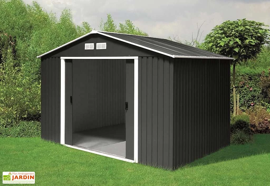 Abri De Jardin Métal Duramax Titan 242x261x205cm (l,l,h) 1 Abri De Jardin Métal Duramax Titan 242x261x205cm (l,l,h)