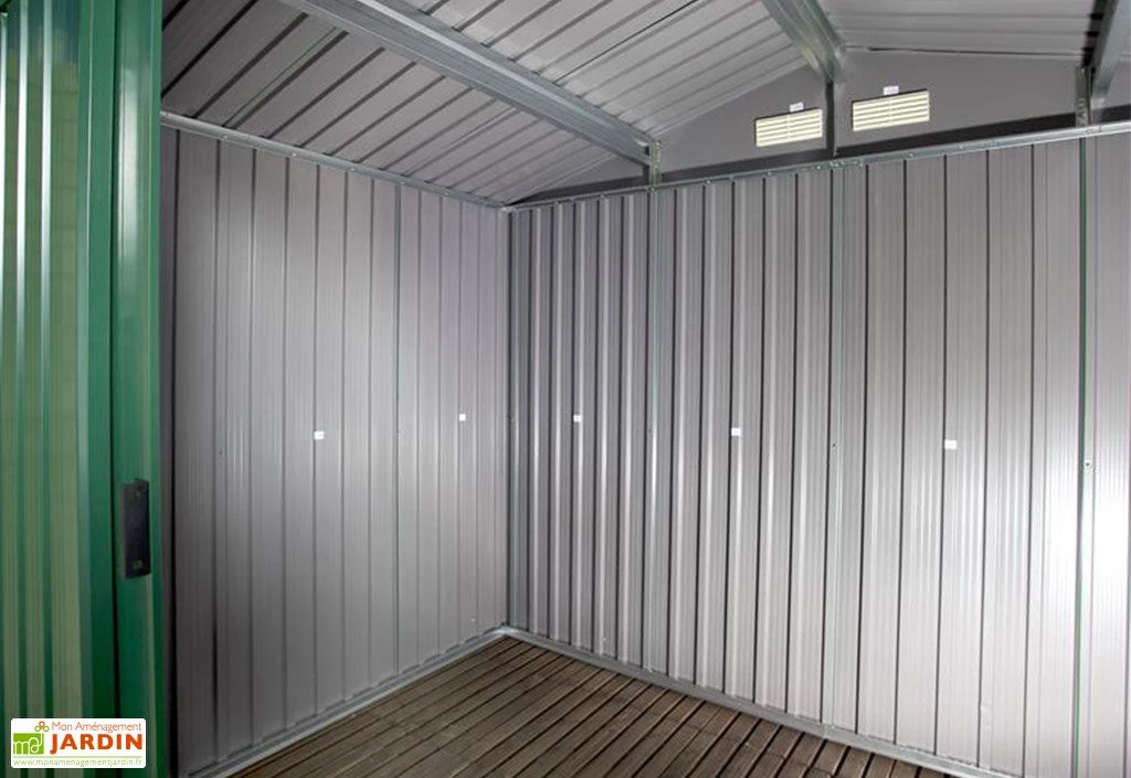 Abri De Jardin En Métal 0,33 Mm Duramax 5 M² – Vert Pin 8 X 6 2 Abri De Jardin En Métal 0,33 Mm Duramax 5 M² – Vert Pin 8 X 6 – Image 2