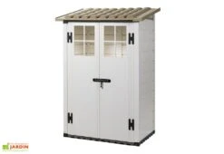 Abri De Jardin Mural En PVC Evo 100 Beige (82x122cm) 7 Abri De Jardin Mural En PVC Evo 100 Beige (82x122cm) -Promos Jardin Garage Magasin abri jardin mural pvc garofalo evo 100 2