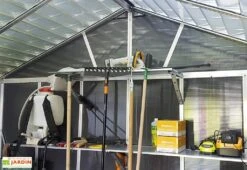Abri De Jardin En Polycarbonate Et Aluminium Yukon 11 M² 9 Abri De Jardin En Polycarbonate Et Aluminium Yukon 11 M² -Promos Jardin Garage Magasin abri jardin polycarbonate aluminium yukon 11 m 3