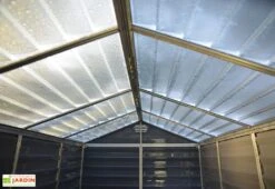 Abri De Jardin Skylight 1,7 M² Gris/Noir | Palram - Canopia 9 Abri De Jardin Skylight 1,7 M² Gris/Noir | Palram - Canopia -Promos Jardin Garage Magasin abri jardin polycarbonate palram skylight deco gris 2 1