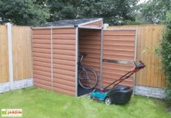 Abri De Jardin Skylight 2,1 M² Pent Ambre | Palram - Canopia -Promos Jardin Garage Magasin abri jardin polycarbonate pent shed palram 5