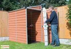 Abri De Jardin Skylight 2,1 M² Pent Ambre | Palram - Canopia -Promos Jardin Garage Magasin abri jardin polycarbonate pent shed palram 9