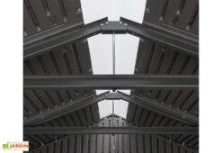 Lifetime Abri De Jardin En Polyéthylène Imitation Bois Et Acier Inox 4,5 M² 9 Lifetime Abri De Jardin En Polyéthylène Imitation Bois Et Acier Inox 4,5 M² -Promos Jardin Garage Magasin abri jardin polyethylene imitation bois acier inox 45m 1