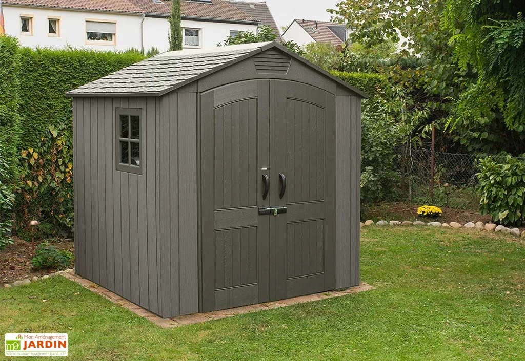 Lifetime Abri De Jardin En Polyéthylène Imitation Bois Et Acier Inox 4,5 M² 1 Lifetime Abri De Jardin En Polyéthylène Imitation Bois Et Acier Inox 4,5 M²