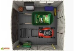 Lifetime Abri De Jardin En Polyéthylène Imitation Bois Et Acier Inox 4,5 M² 11 Lifetime Abri De Jardin En Polyéthylène Imitation Bois Et Acier Inox 4,5 M² -Promos Jardin Garage Magasin abri jardin polyethylene imitation bois acier inox 45m 5