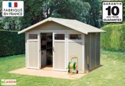 Grosfillex Abri De Jardin PVC Utility 7,5 7 Grosfillex Abri De Jardin PVC Utility 7,5 -Promos Jardin Garage Magasin abri jardin pvc 75vert 1