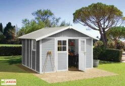 Grosfillex Abri De Jardin PVC Deco 11 7 Grosfillex Abri De Jardin PVC Deco 11 -Promos Jardin Garage Magasin abri jardin pvc deco11 gris 1 1