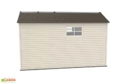 Abri De Jardin En PVC Et Acier Inoxydable Lifetime Landmark 8 M² 10 Abri De Jardin En PVC Et Acier Inoxydable Lifetime Landmark 8 M² -Promos Jardin Garage Magasin abri jardin pvc lifetime landmark 8m2 1 1