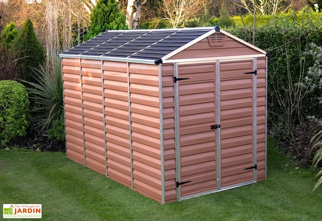 Abri De Jardin Skylight 5,6 M² Ambre | Palram - Canopia 2 Abri De Jardin Skylight 5,6 M² Ambre | Palram - Canopia – Image 2