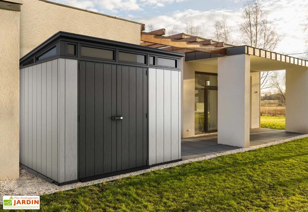 Keter Abri De Jardin PVC Brossium 97 Avec Toit En Monopente 2 Keter Abri De Jardin PVC Brossium 97 Avec Toit En Monopente – Image 2