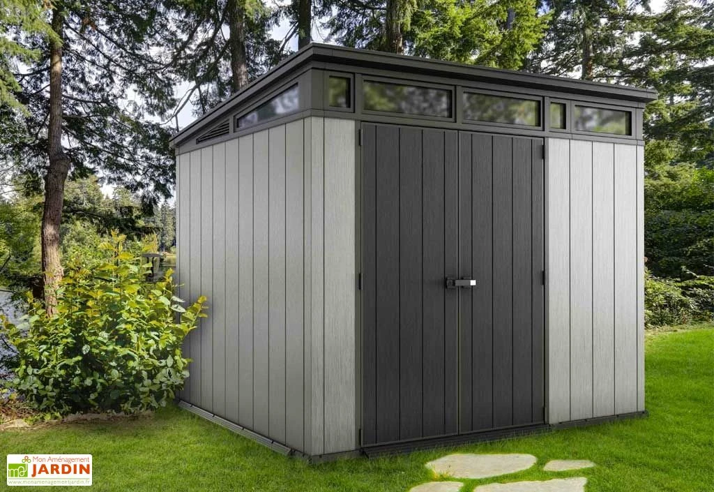 Keter Abri De Jardin PVC Brossium 97 Avec Toit En Monopente 1 Keter Abri De Jardin PVC Brossium 97 Avec Toit En Monopente