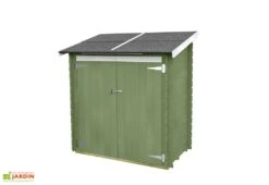 Abri De Jardin En Bois De Pin Traité Ambrogio – 155 X 85 X 165 Cm 5 Abri De Jardin En Bois De Pin Traité Ambrogio – 155 X 85 X 165 Cm -Promos Jardin Garage Magasin abri jardin remise bois