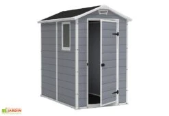 Keter Abri De Jardin Résine Premium 46 S Gris (192x130x198) 5 Keter Abri De Jardin Résine Premium 46 S Gris (192x130x198) -Promos Jardin Garage Magasin abri jardin resine gris premium 1