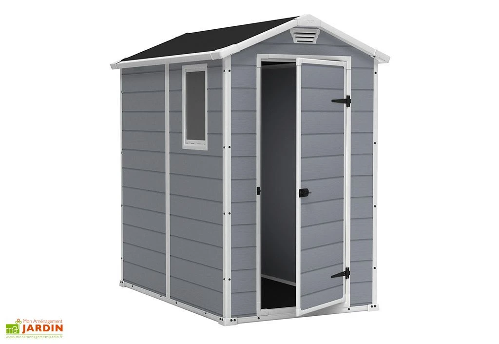 Keter Abri De Jardin Résine Premium 46 S Gris (192x130x198) 3 Keter Abri De Jardin Résine Premium 46 S Gris (192x130x198) – Image 3