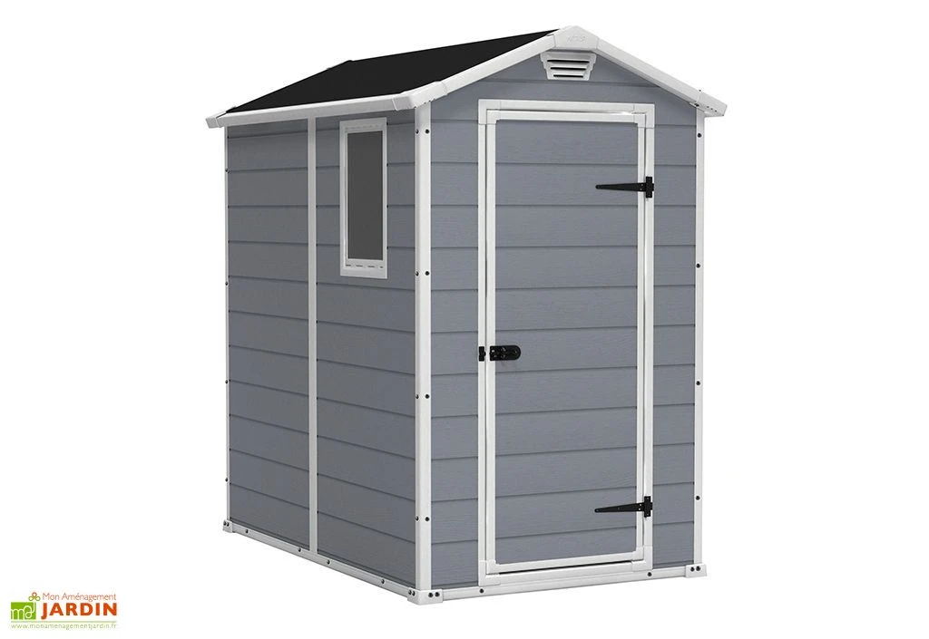 Keter Abri De Jardin Résine Premium 46 S Gris (192x130x198) 2 Keter Abri De Jardin Résine Premium 46 S Gris (192x130x198) – Image 2